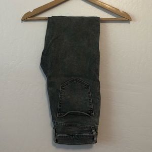 GAP High Rise Skinny Jeans Gray